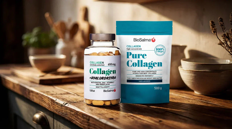Kollagen tillskott