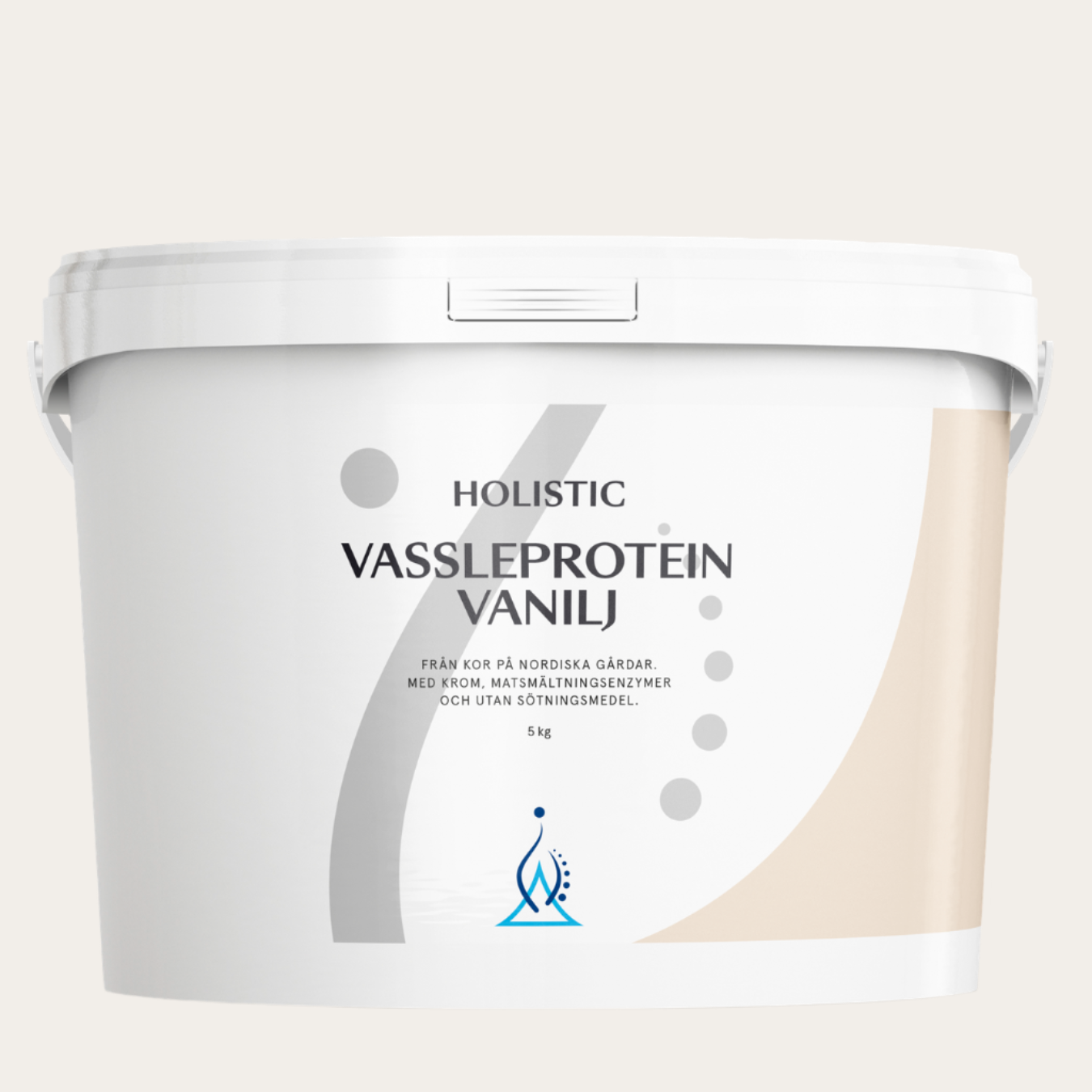 Holistic Vassleprotein vanilj, 5 kg