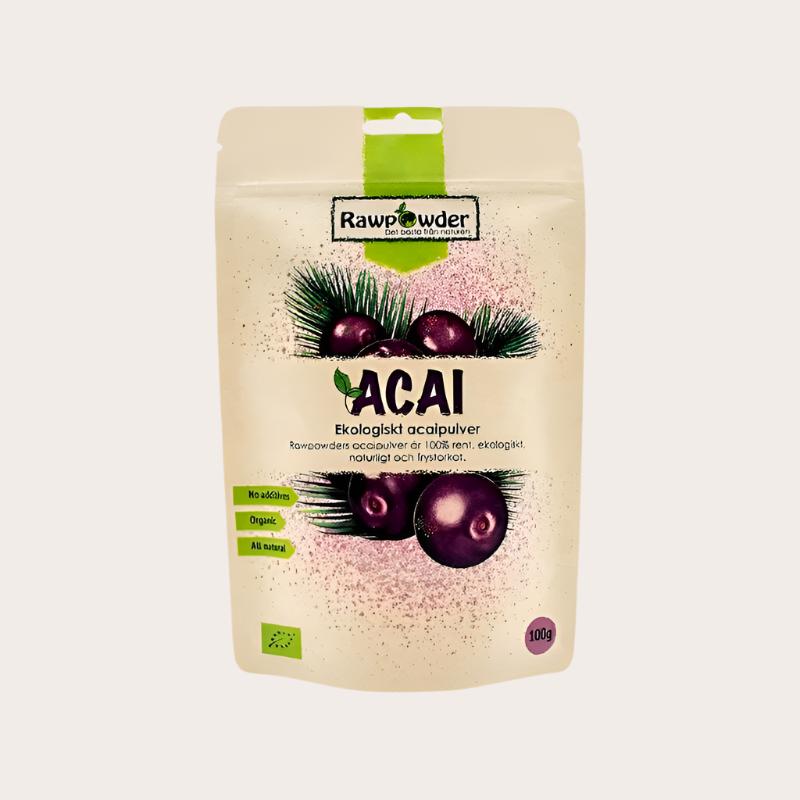 Acai bär pulver (frystorkad) 100g