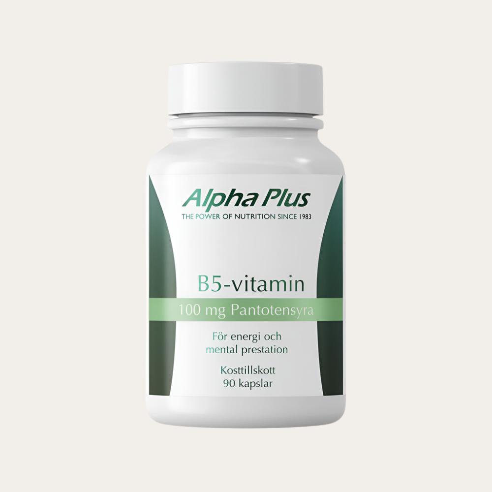 Alpha Plus B5-vitamin 90 kapslar