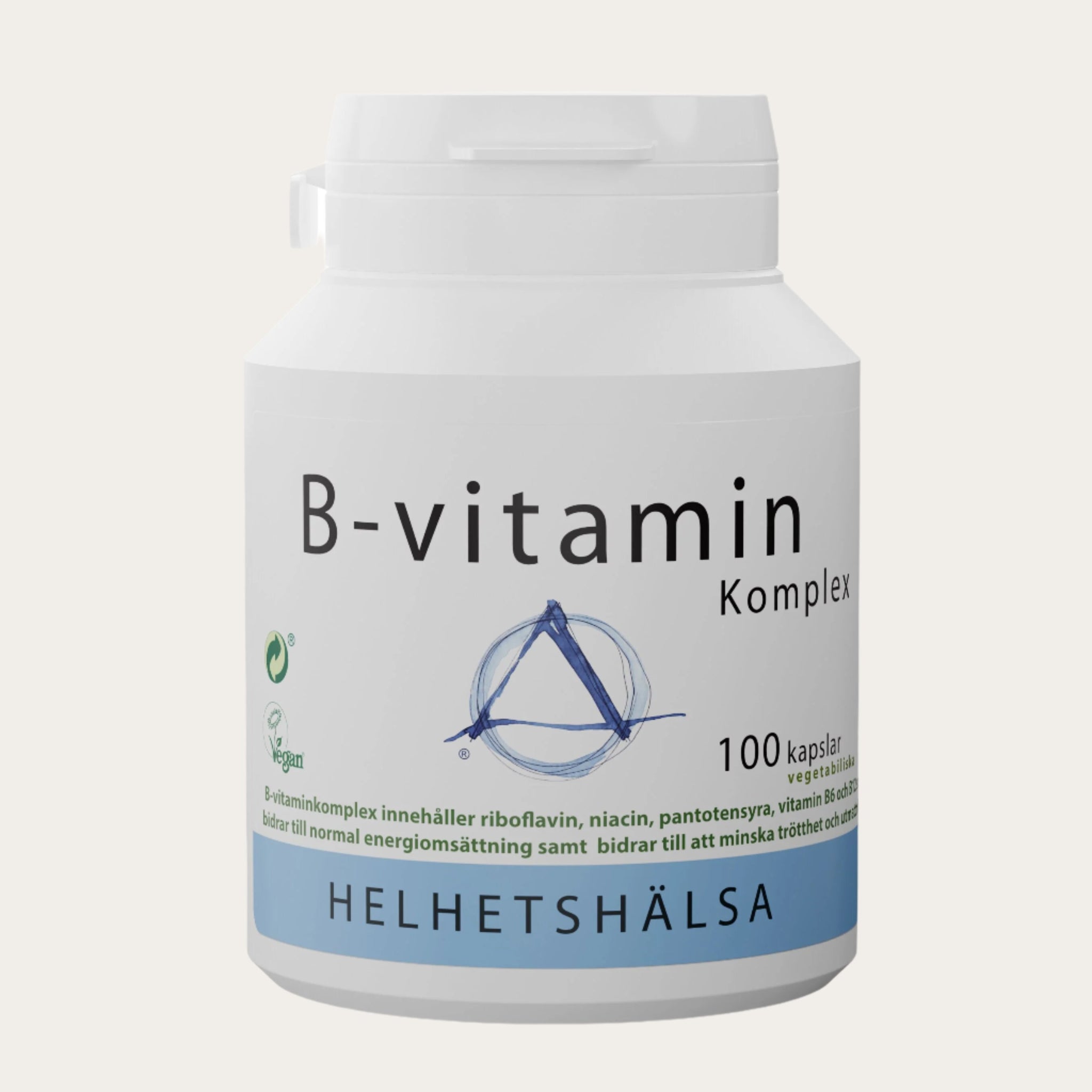 B-Vitaminkomplex 100 kapslar