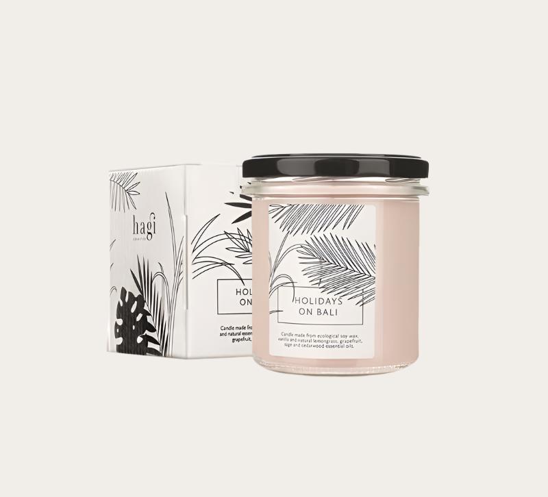 Bali holiday soy candle 230g
