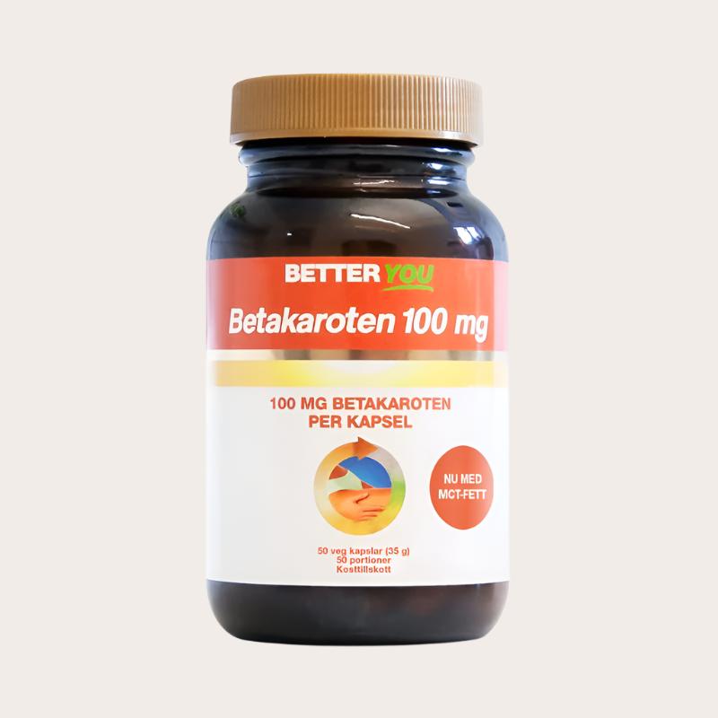 Better You Betakaroten 100mg 50 kapslar