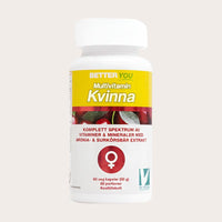 Better You Multivitamin Kvinna 60 kapslar