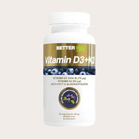 Better You Vitamin D3+K2 60 kapslar