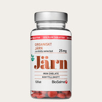 BioSalma Järn 25 mg 120 tabs