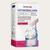 BioSalma Vätskebalans Direkt 21 pcs Hallon