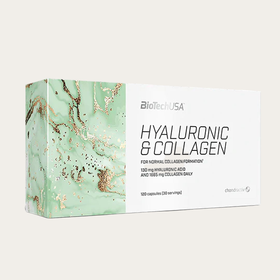 BioTechUSA Hyaluronic & Collagen 120 Kapslar