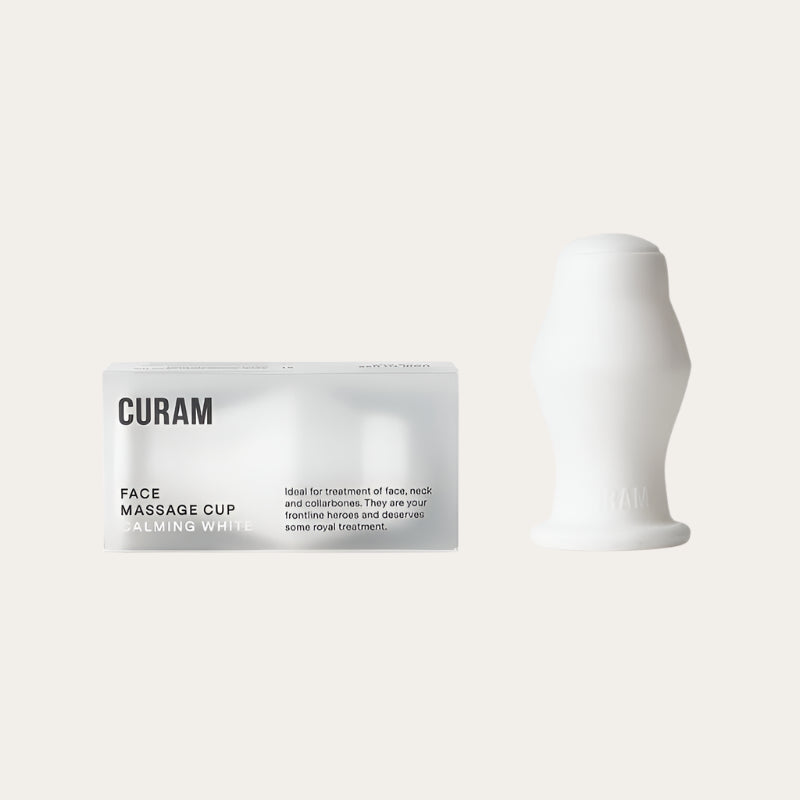 Curam Face Massage Cup Calming White