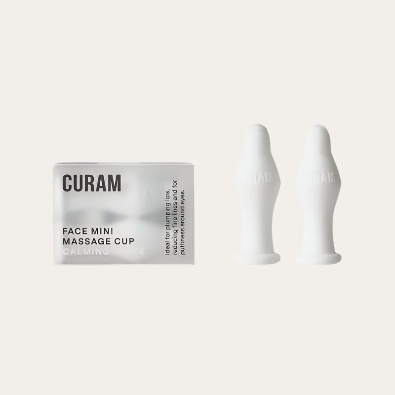 Curam Face Mini Massage Cup Calming White