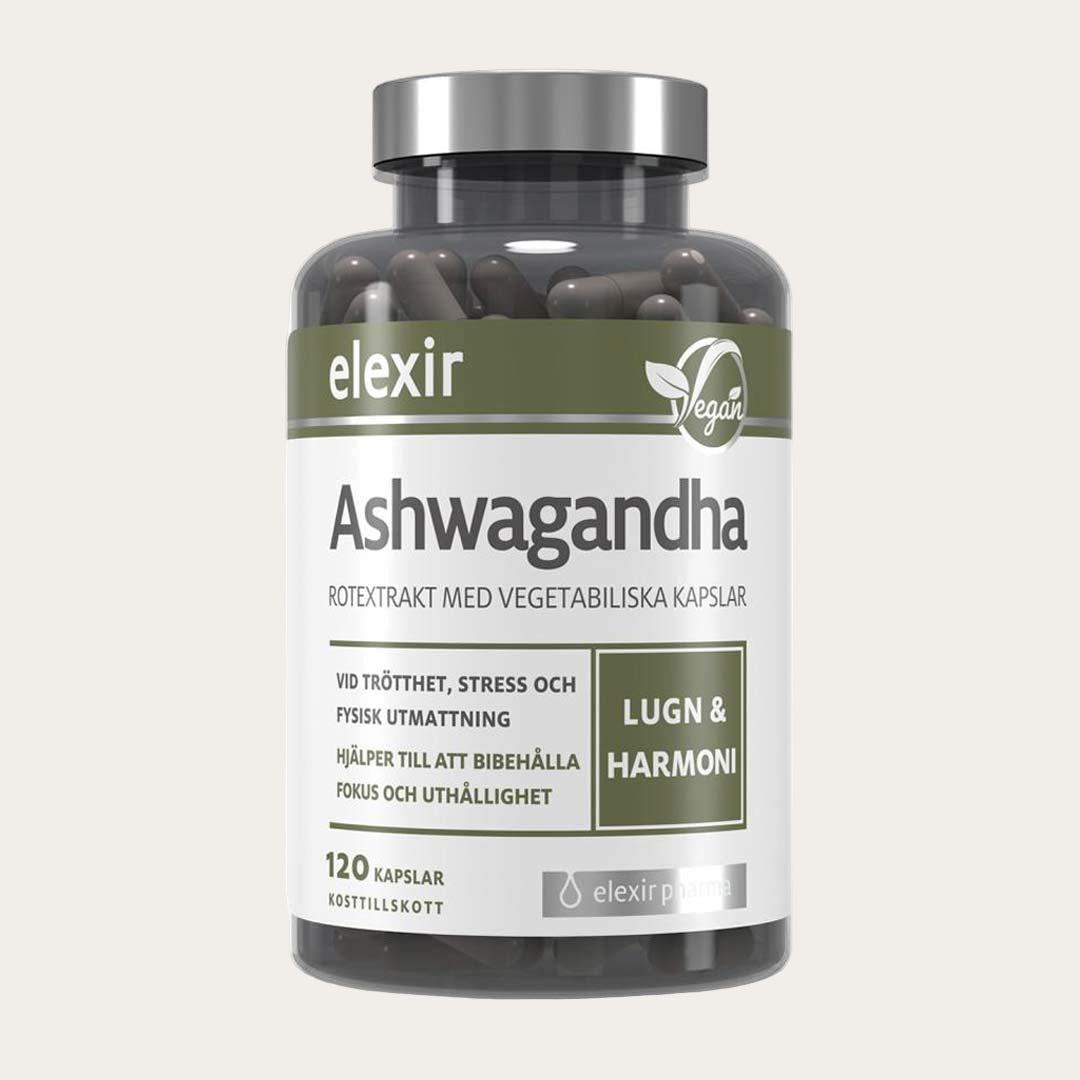 Elexir Pharma Ashwagandha 120 Kapslar