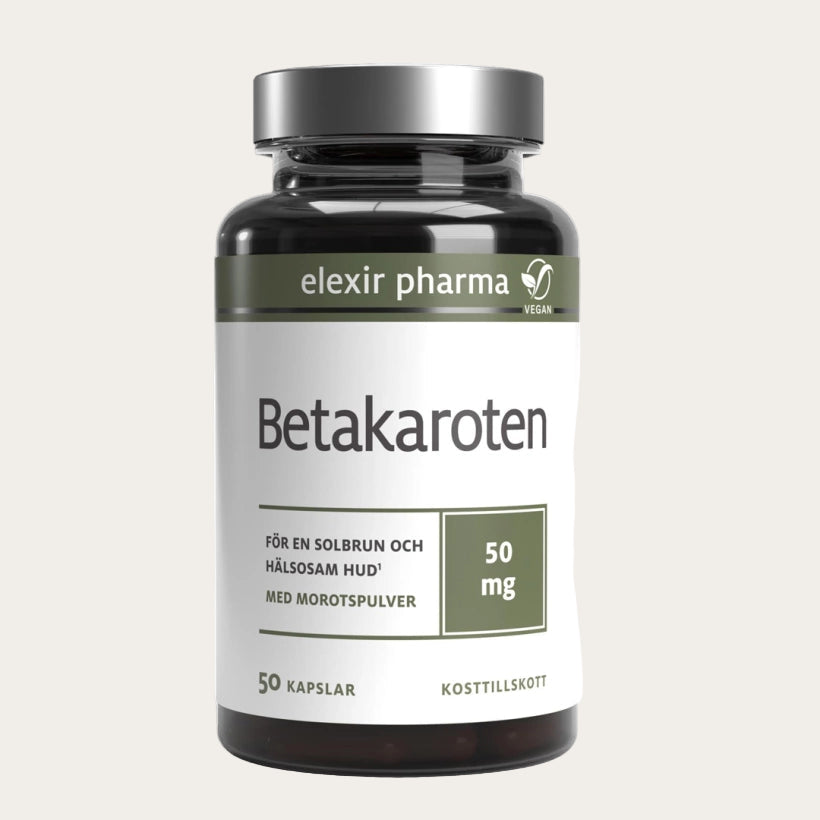 Elexir Pharma Betakaroten 50 mg 50 Kapslar