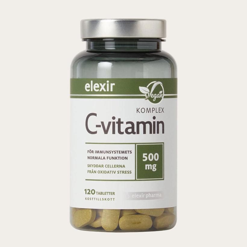 Elexir Pharma C-Vitamin Komplex 120 tabs | Immunsystemet