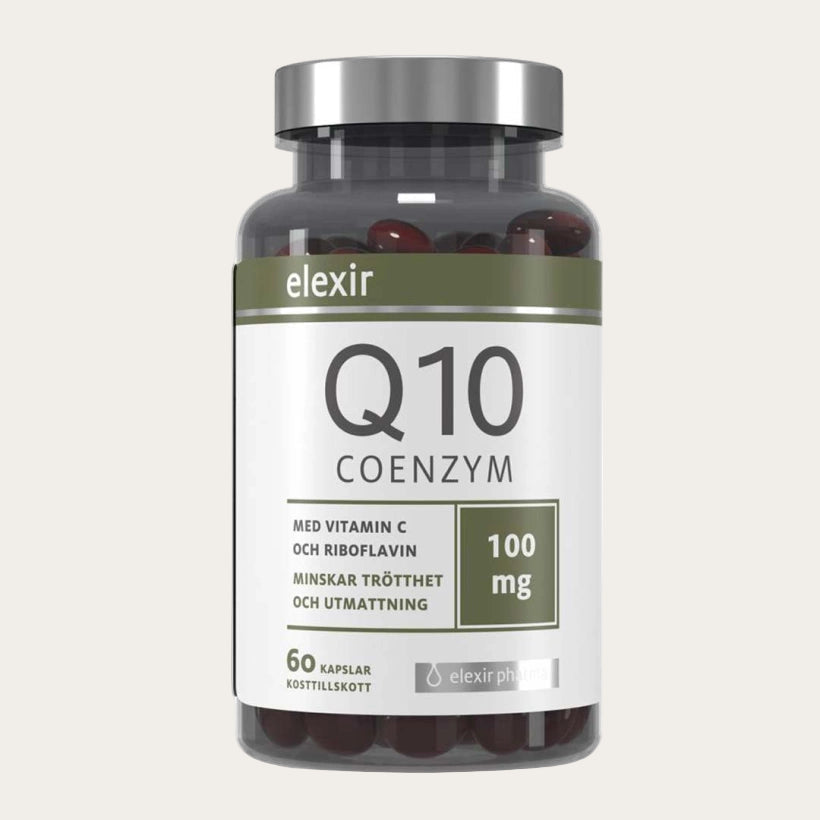 Elexir Pharma Coenzyme Q10 100 mg 60 Kapslar