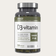 Elexir Pharma D3 Vitamin 1000IE 100 Kapslar