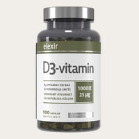Elexir Pharma D3 Vitamin 1000IE 100 Kapslar