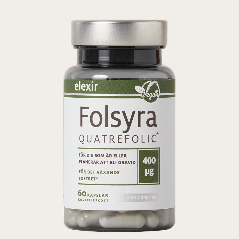 Elexir Pharma Folsyra 60 Kapslar