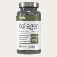 Elexir Pharma Kollagen Hydrolyserat 120 tabletter