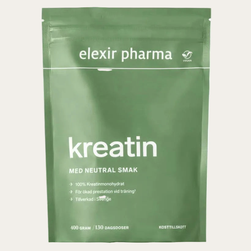 Elexir Pharma Kreatin 400 g Naturell