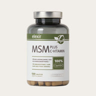 Elexir Pharma MSM + C Vitamin 120 tabletter