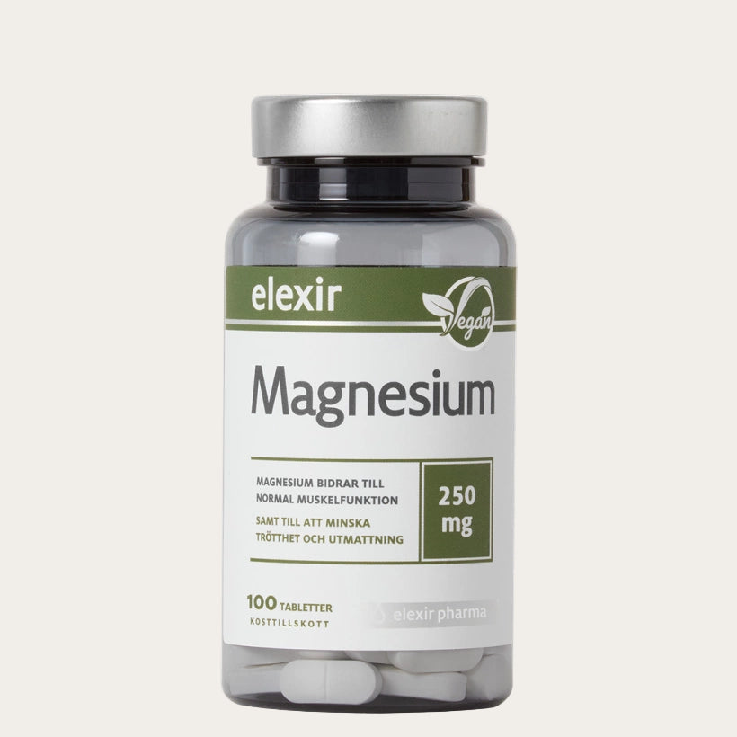 Elexir Pharma Magnesium 250 mg 100 tabletter