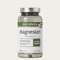 Elexir Pharma Magnesium Organisk 90 Kapslar