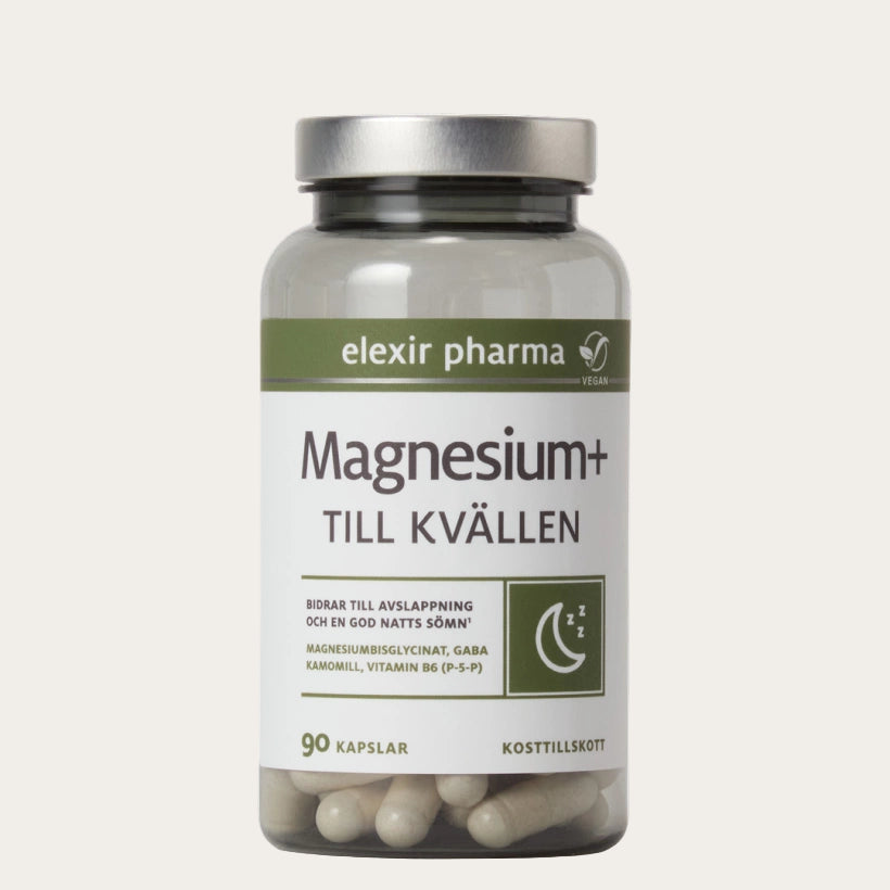 Elexir Pharma Magnesium+ Till kvällen 90 Kapslar