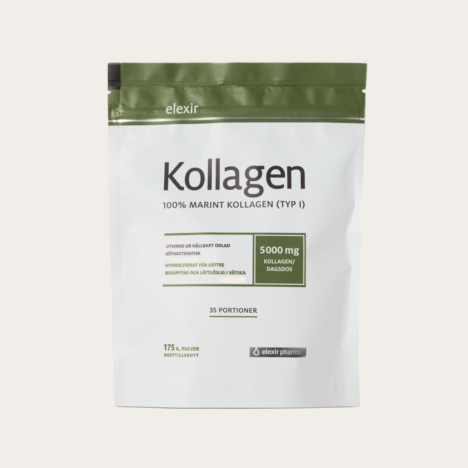 Elexir Pharma Marint Kollagen 175 g