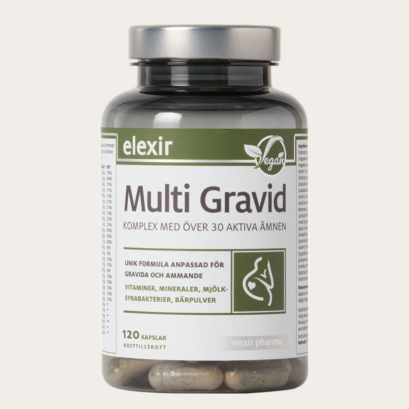 Elexir Pharma Multi Gravid 120 Kapslar