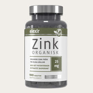Elexir Pharma Organic Zink 100 tabletter
