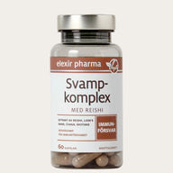 Elexir Pharma Svampkomplex med Reishi 60 Kapslar