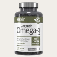 Elexir Pharma Vegansk Omega-3 120 kapslar