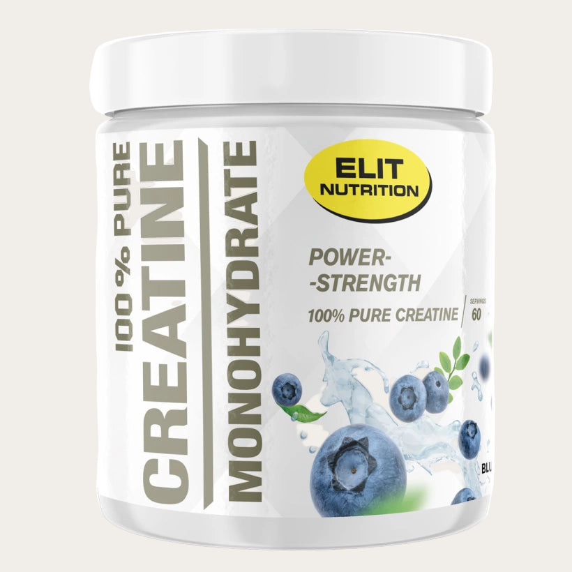 Elit Nutrition 100% Pure Creatine Monohydrate 300 g Blueberry