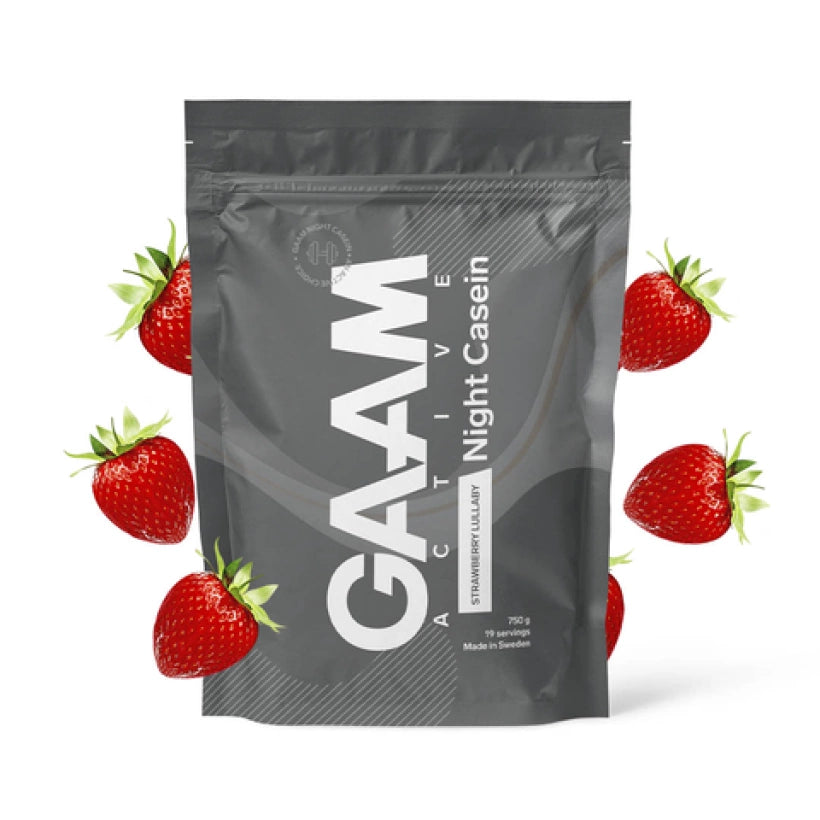 GAAM Active Night Casein 750 g Strawberry Lullaby