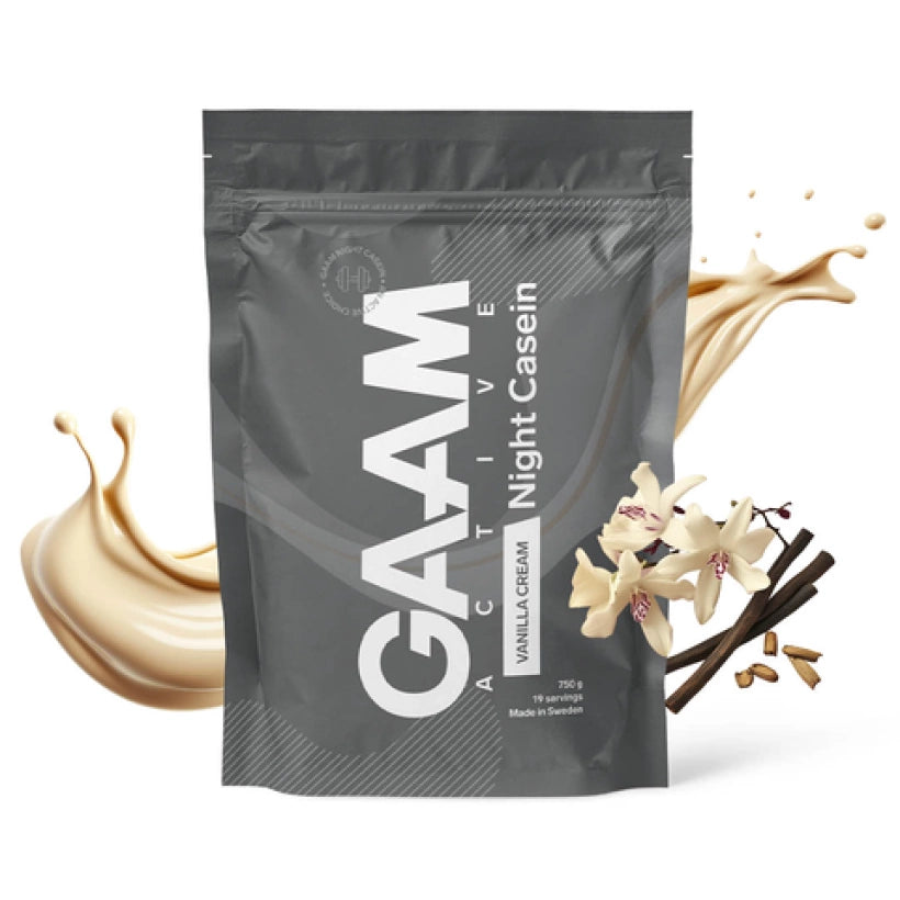 GAAM Active Night Casein 750 g Vanilla Cream