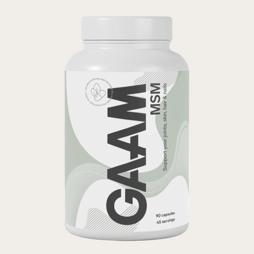 GAAM MSM 90 Kapslar | Leder & muskler