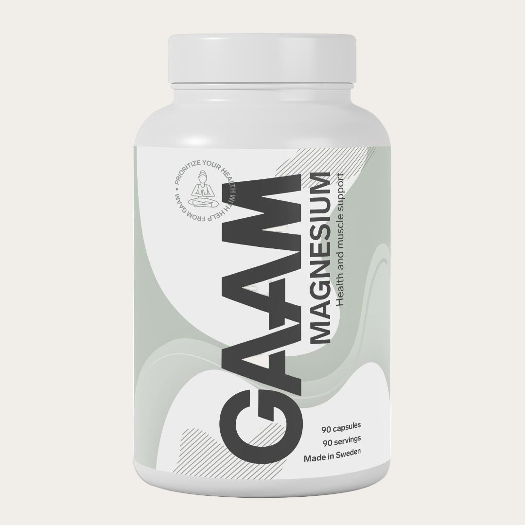 GAAM Magnesium 90 Kapslar