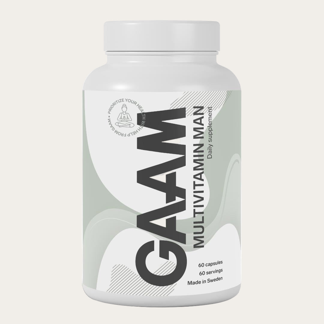 GAAM Multivitamin Man 60 Kapslar