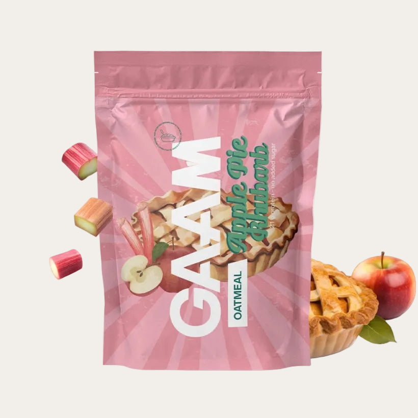 GAAM Oatmeal 750 g Apple & Rhubarb Pie