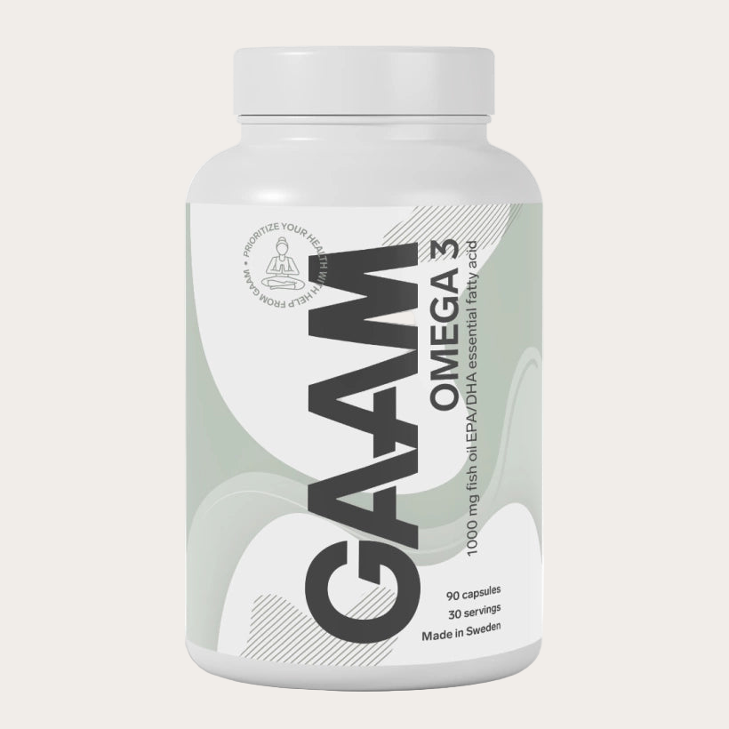 GAAM Omega-3 90 Kapslar | Hjärta & hjärna