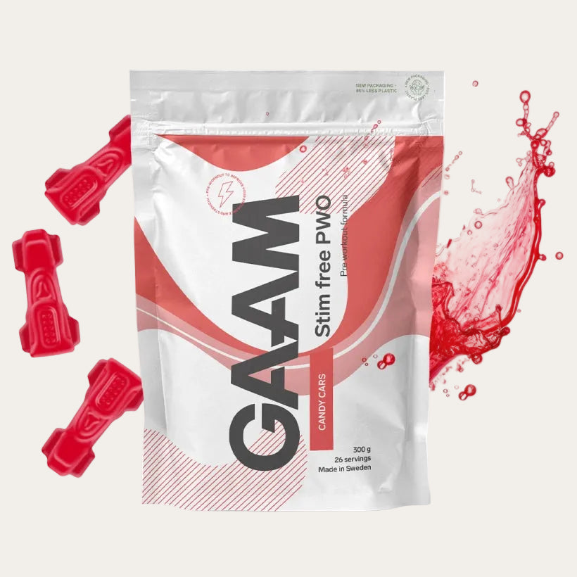 GAAM Stim free PWO 300 g Candy Cars