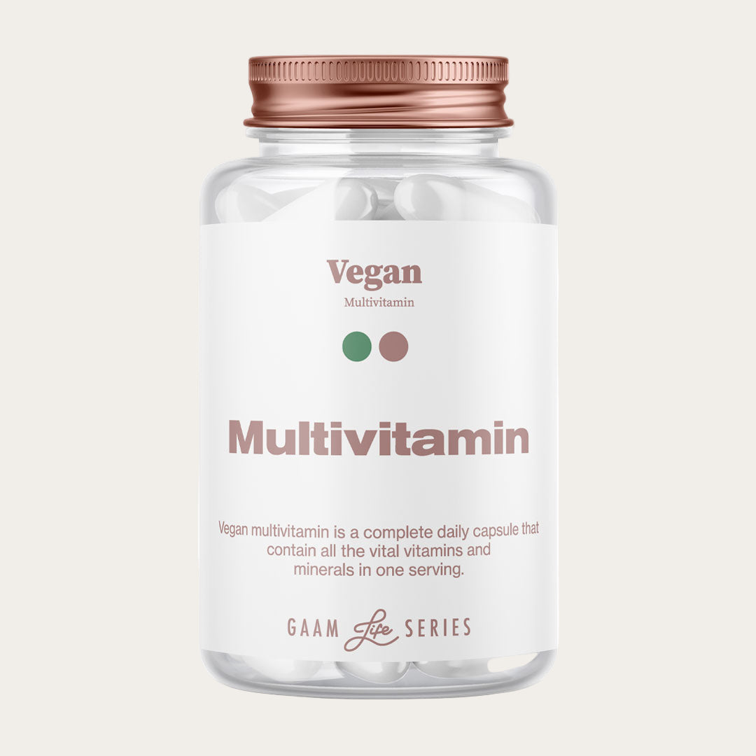 GAAM Vegan Multivitamin 60 Kapslar