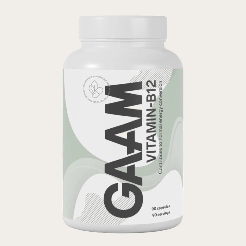 GAAM Vitamin B12 90 Kapslar | Energi & ork