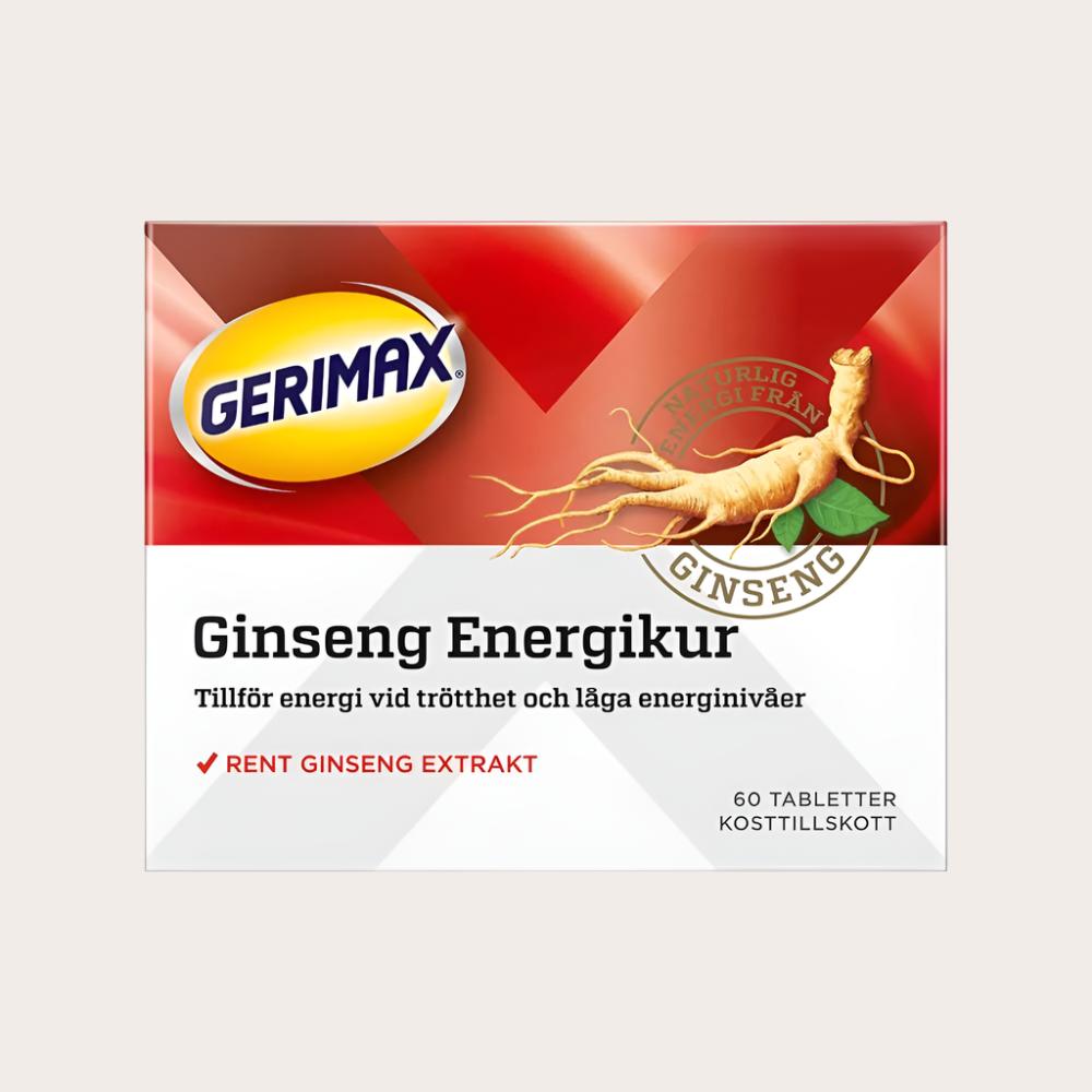 Ginseng Energikur 60 tabletter