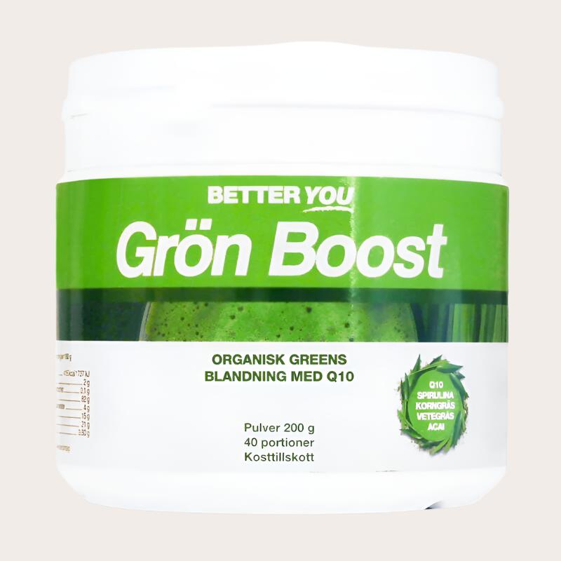 Grön Boost pulver 200g