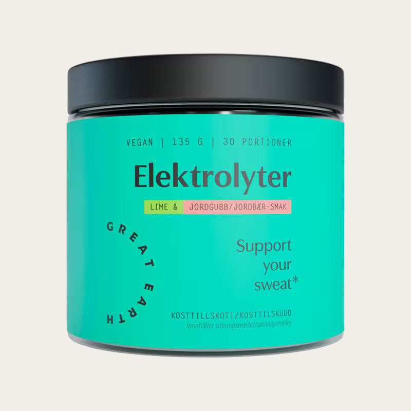 Great Earth Elektrolyter 135 g Jordgubb/Lime
