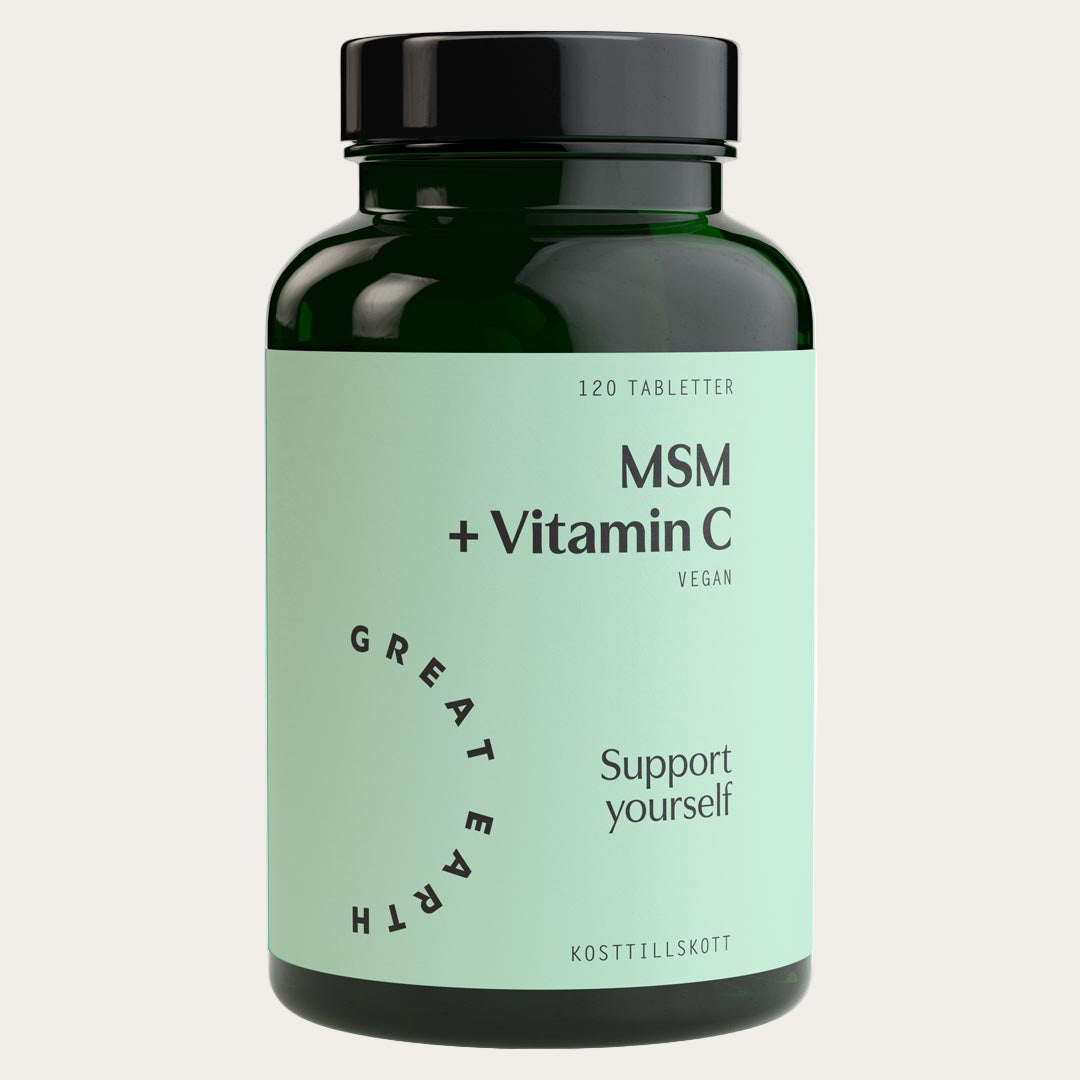 Great Earth MSM + Vitamin C 120 tab