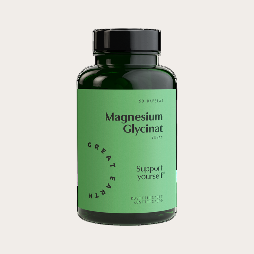 Great Earth Magnesiumglycinat 90 Kapslar