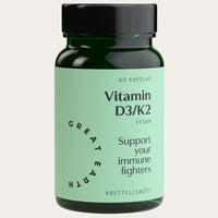 Great Earth Vitamin D3/K2 60 Kapslar