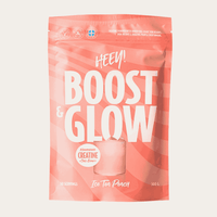 Heey! Boost & Glow Creatine + Coll-egan® 300 g Ice Tea Peach